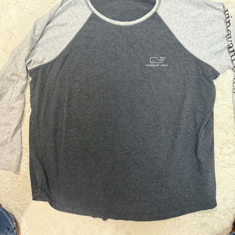 Vineyard Vines Unisex‎ Baseball Long Sleeve Tee